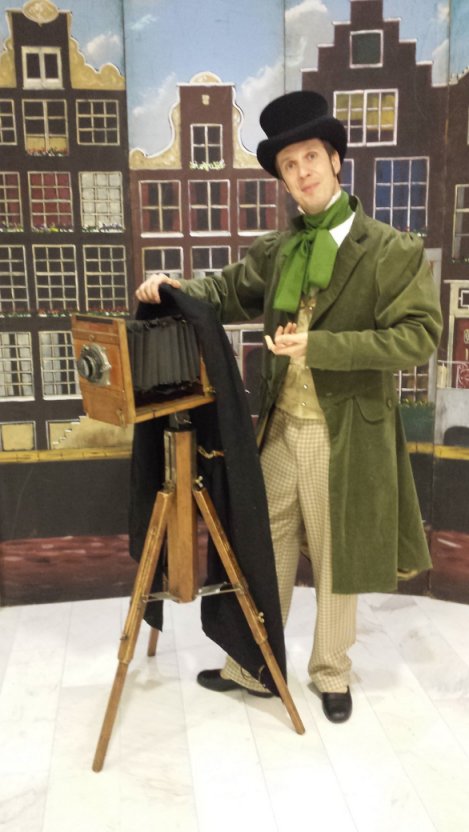 Dickensfotograaf te boeken bij www.kwekel-evenementen.nl