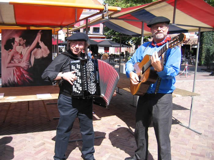 muziekduo te boeken bij www.kwekel-evenementen.nl