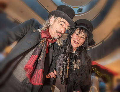 Dickens Familie te boeken bij www.kwekel-evenementen.nl