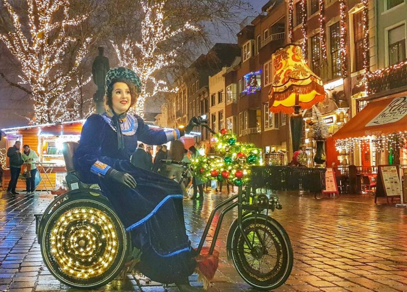 Kerstfiets te boeken bij www.kwekel-evenementen.nl